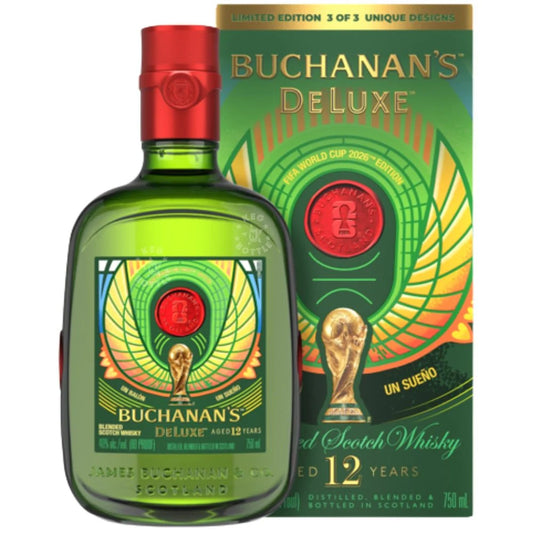 Buchanan’s Deluxe 12 Year Limited Edition 3-3 FIFA World Cup 2026 (750ml)