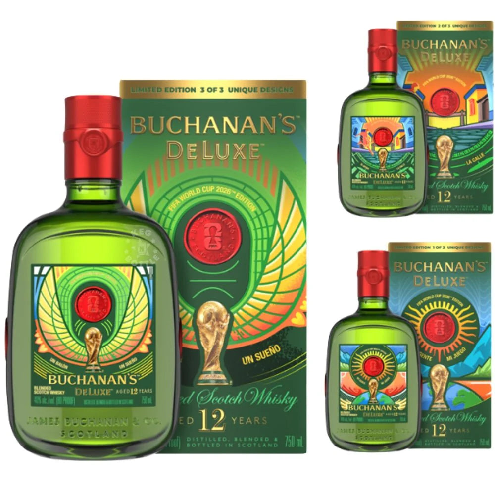 BUCHANAN'S 750ml　ブキャナンズデラックス ファイネスト　特級 Buchanan's Deluxe Limited Edition FIFA World Cup 2026 Combo