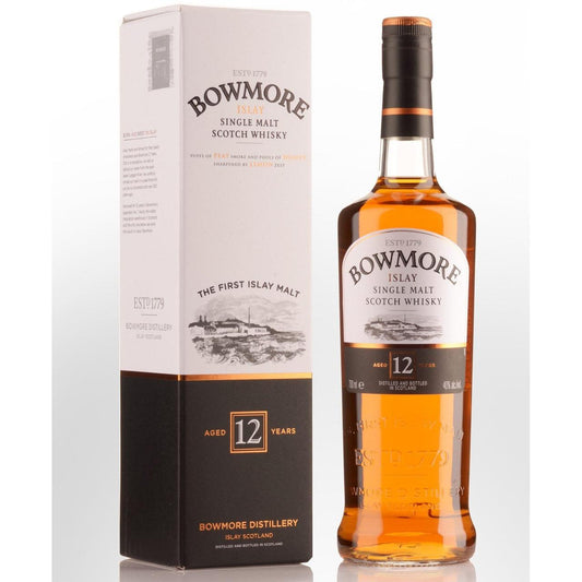 Bowmore 12 Year Old Single Malt Scotch Whisky 750mL