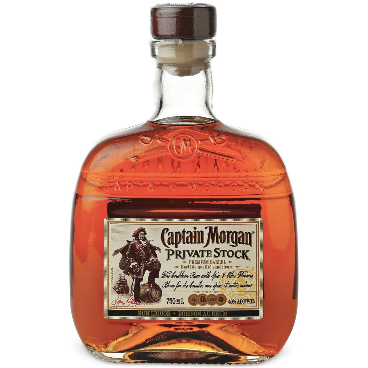 Captain Morgan Private Stock Rum 750mL