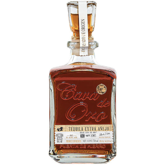 Cava de Oro Tequila Extra Añejo 750mL