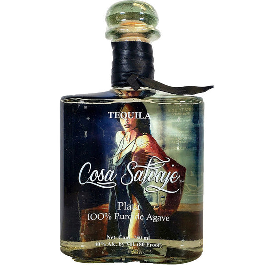 Cosa Salvaje Tequila Plata Girls Edition 750mL