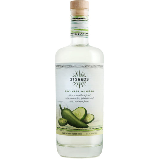 21 Seeds Cucumber Jalapeño Tequila 750mL
