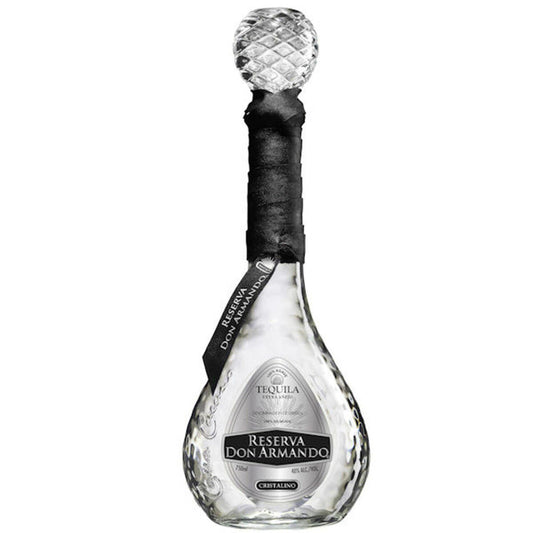 Reserva Don Armando Tequila Extra Anejo Cristalino 750mL