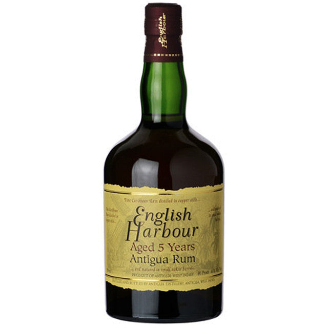 English Harbour 5 Year Old Antigua Rum 750mL