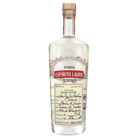 Espíritu Lauro Mezcal Agaves Silvestres 750mL
