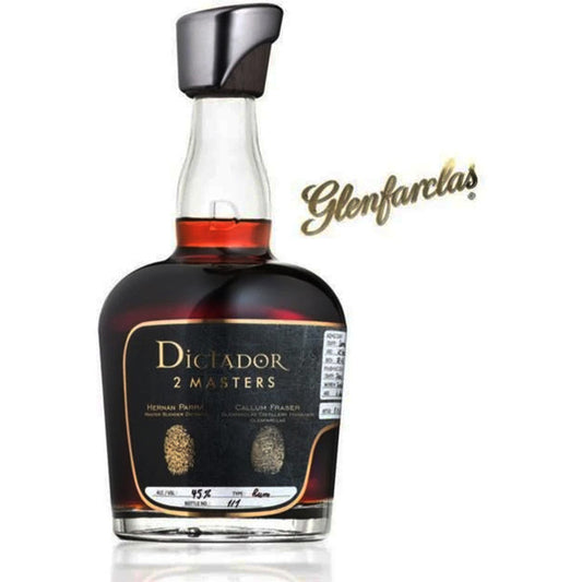 Dictador Rum 2 Masters Glenfarclas 1972 750mL