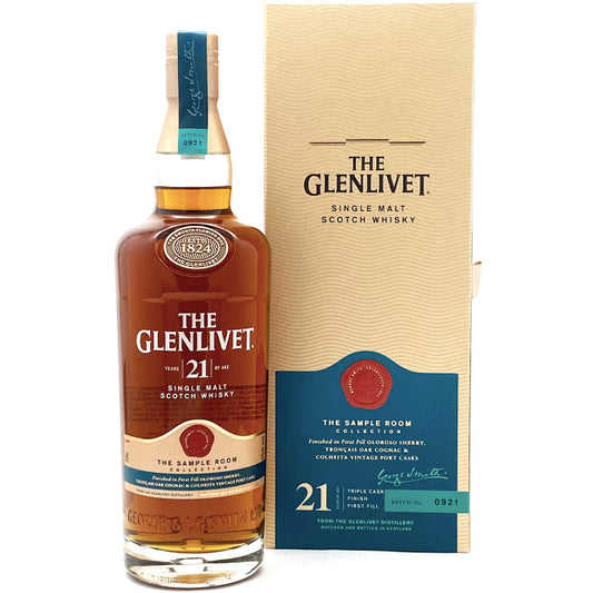 The Glenlivet 21 Year Old The Sample Room Collection Scotch Whiskey 750mL