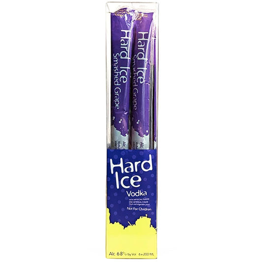 Hard Ice Smashed Grape Vodka Freezies 200mL – 6 pack