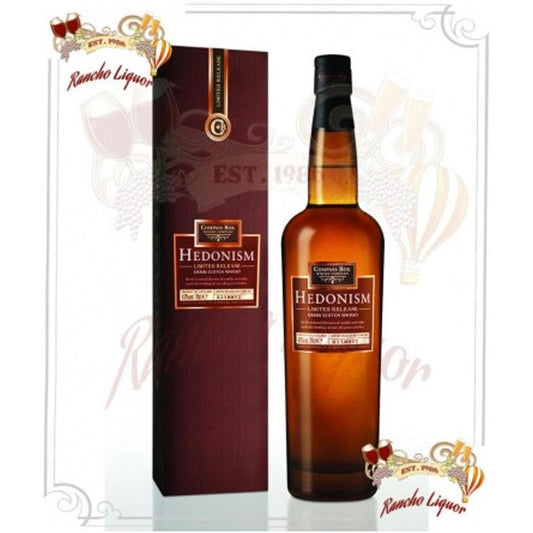 Hedonism Scotch Whiskey