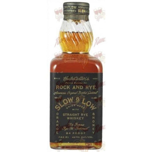 Hochstadter's Slow & Low Rock and Rye