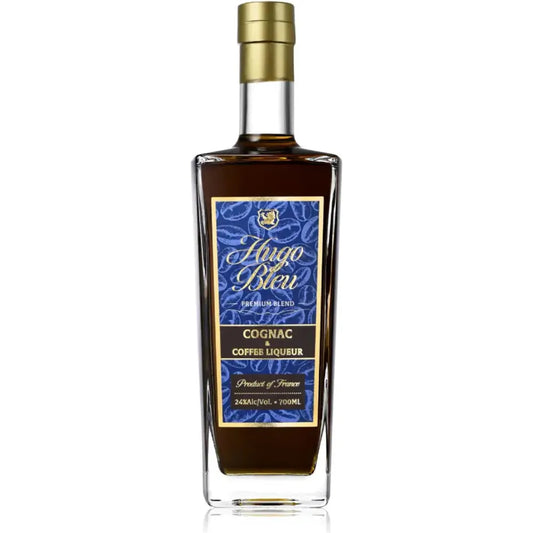 Hugo Bleu Cognac and Coffee Liquer 700ml