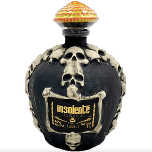 Insolente Tequila Añejo Ceramic Craneo 1L