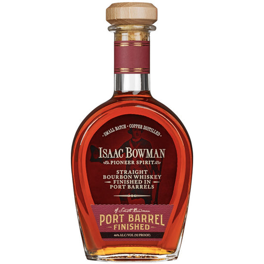 Isaac Bowman Port Barrel Finished Bourbon Whiskey 750mL