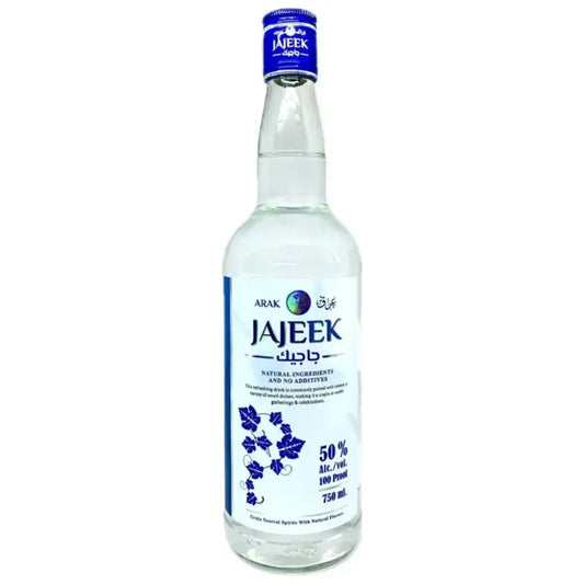 Arak Jajeek 750ml 50% ABV (100 Proof)