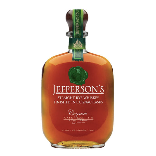 Jefferson's Rye Cognac Cask Finish 750mL