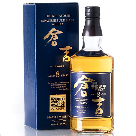 Kurayoshi 8 Year Malt Whisky 750mL