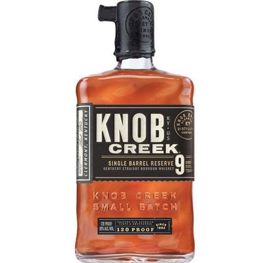Knob Creek 9 Year Old Single Barrel Reserve Small Batch Bourbon 750mL