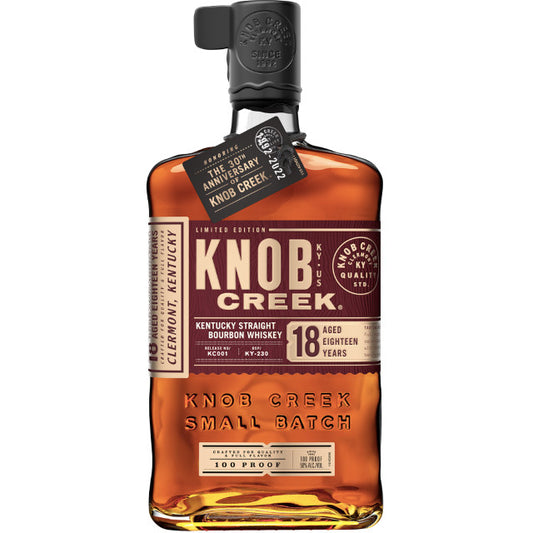 Knob Creek 18 Year Bourbon Whiskey 750mL