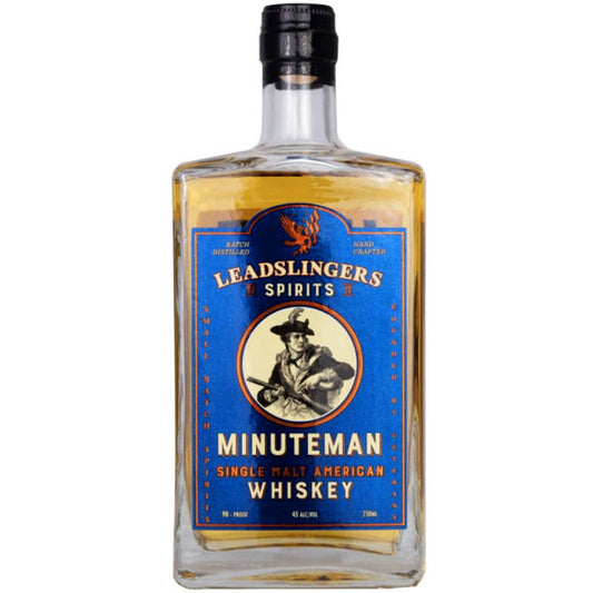Leadslingers Minuteman Single Malt American Whiskey 750mL