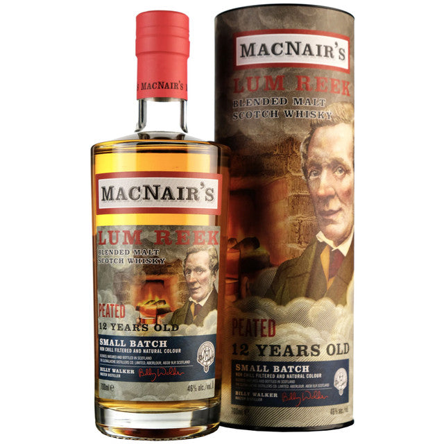 Macnair's Lum Reek 12 Year Small Batch Blended Malt Scotch 750mL