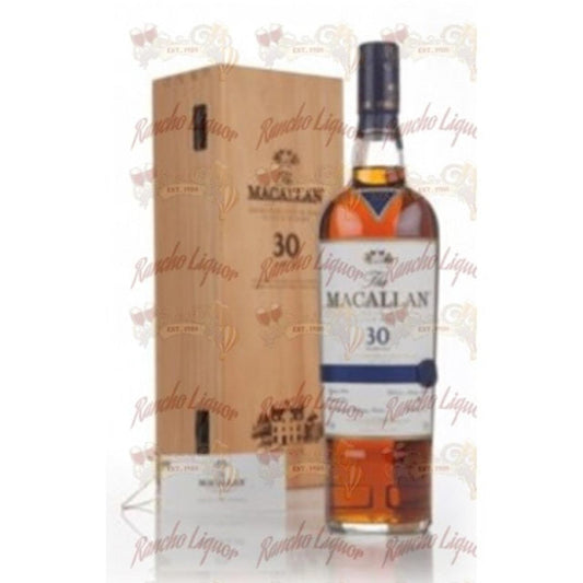 Macallan 30 Years Old Sherry Cask Single Malt Scotch 750mL
