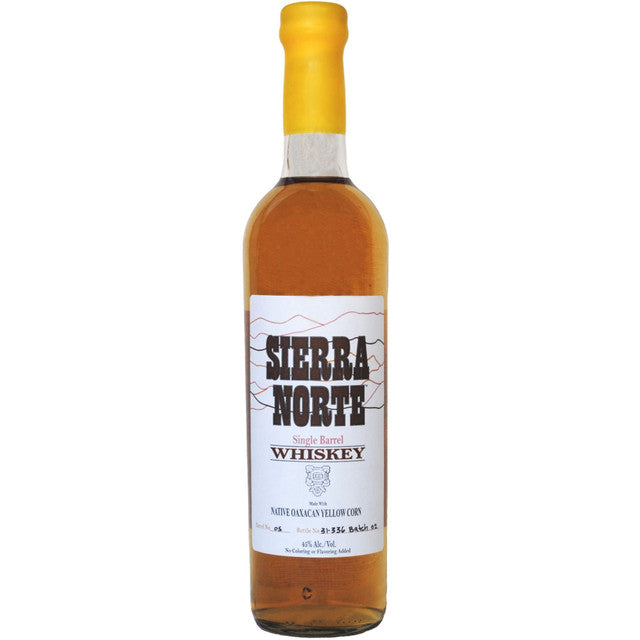 Sierra Norte Yellow Corn Single Barrel Whiskey 750ml