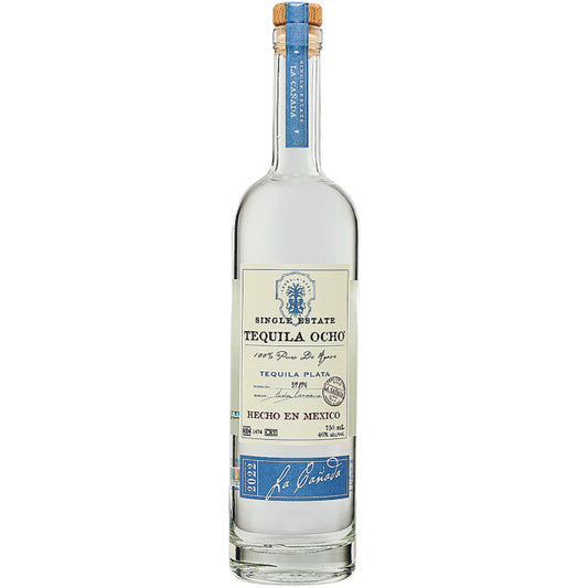 Tequila Ocho Single Estate 2022 El Nacimento Plata 750mL