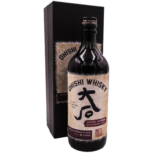 Ohishi Whisky 15 Year Ex-Sherry Cask 750mL