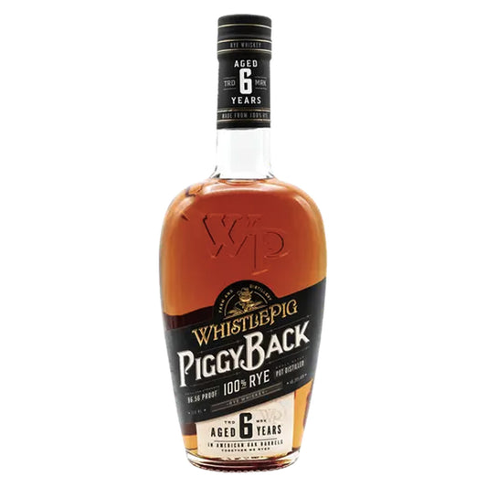 WhistlePig PiggyBack Rye Aged 6 Years 750mL