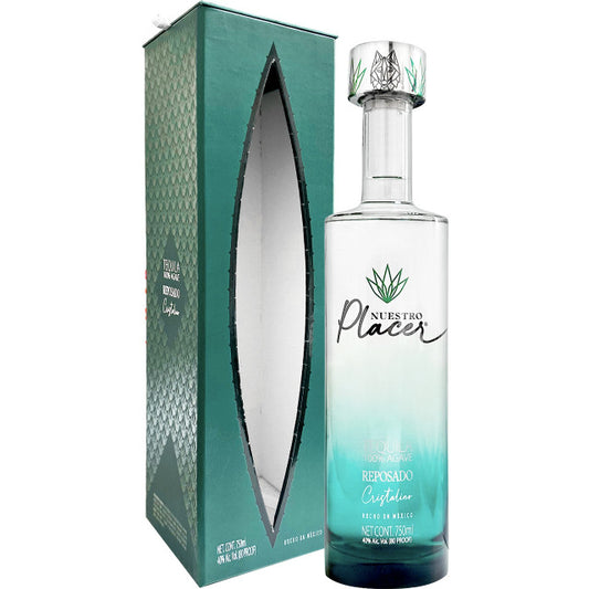 Nuestro Placer Tequila Reposado Cristalino 750mL