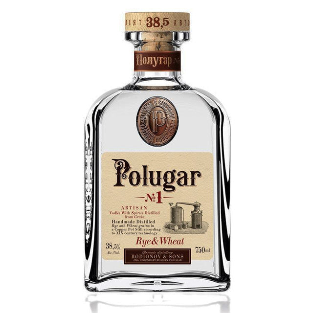 Polugar No.1 Rye & Wheat Vodka 750mL