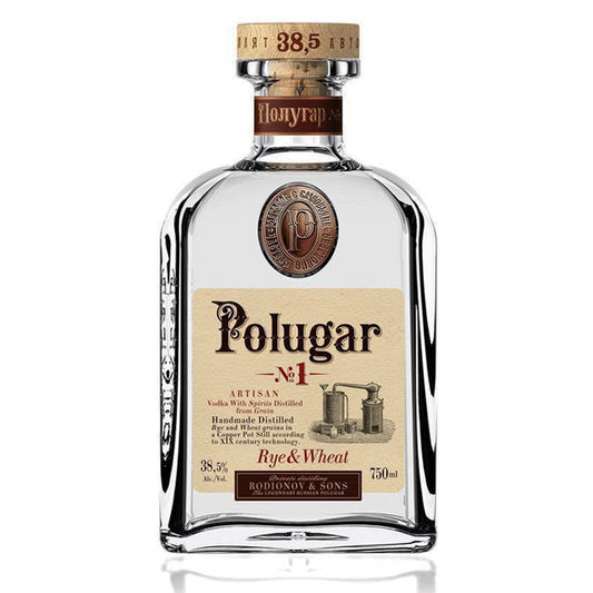 Polugar No.1 Rye & Wheat Vodka 750mL