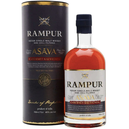 Rampur Asava Indian Single Malt Whisky 700mL