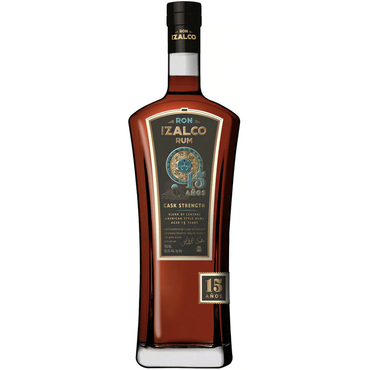Ron Izalco 15 Year Old Cask Strength Rum 700mL
