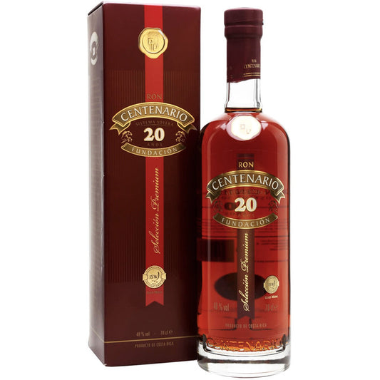 Ron Centenario Fundacion 20 Reserva Especial 750mL