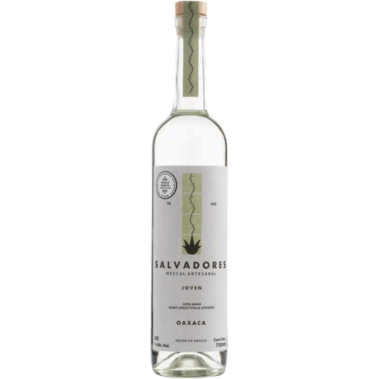 Salvadores Mezcal Artesanal Espadín Joven 750mL