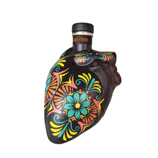 Sangre De Vida Corazón Anejo Heart Shaped Tequila 750ml