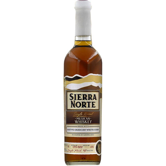 Sierra Norte Native Oaxacan White Corn Single Barrel Whiskey 750mL