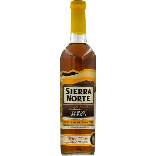 Sierra Norte Native Oaxacan Yellow Corn Single Barrel Whiskey 750mL