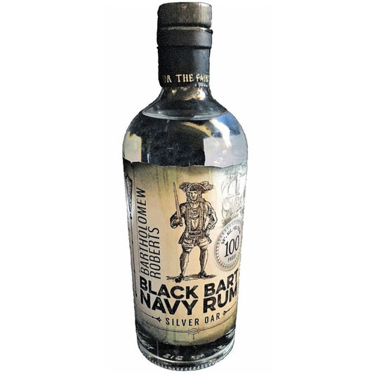 Bartholomew Roberts Black Bart Navy Rum Silver Oar 750mL