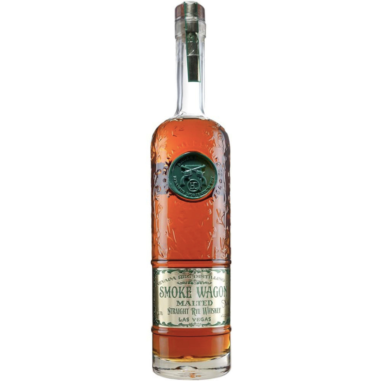 Smoke Wagon Straight Rye Malted Barley Whiskey 750mL