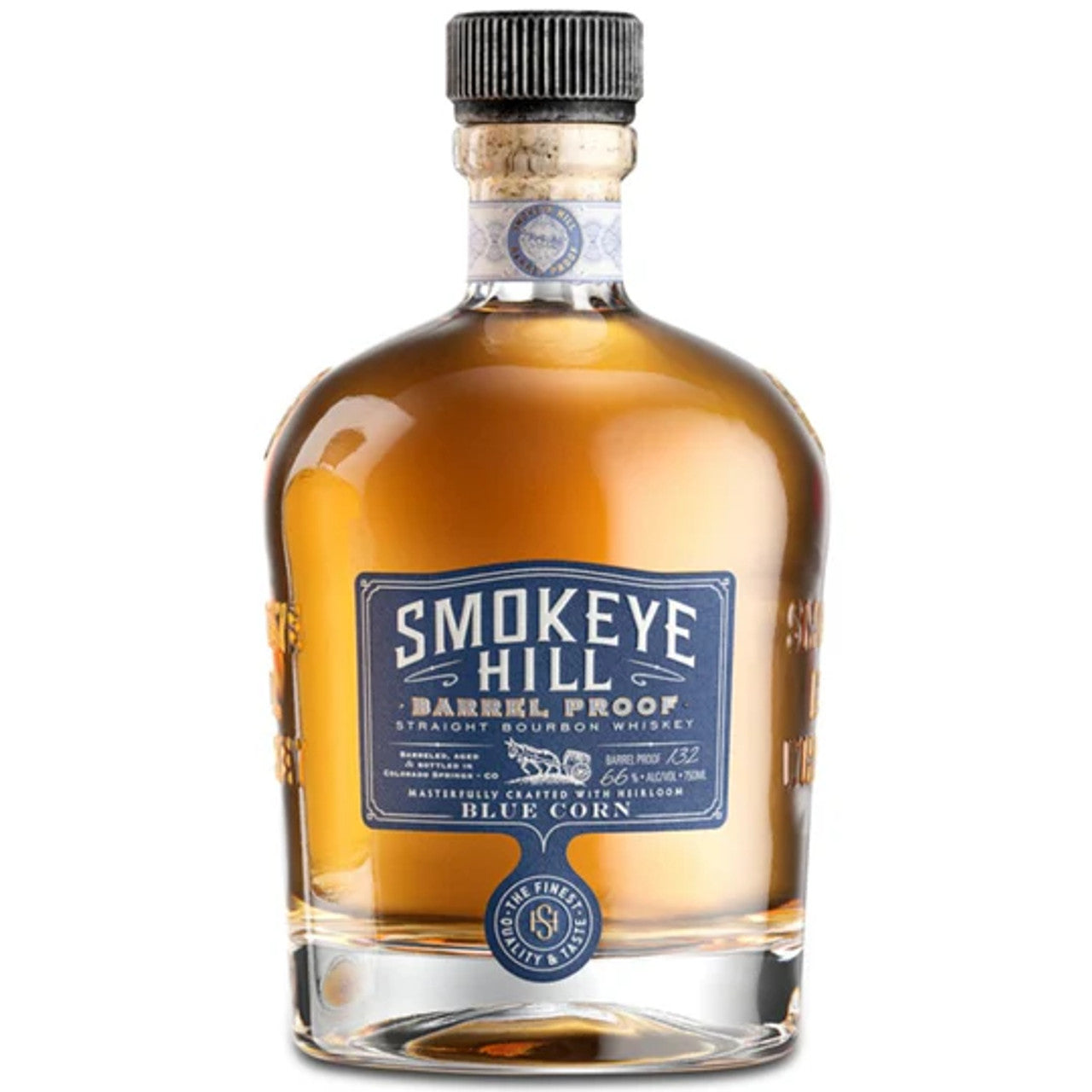 Smokeye Hill Barrel Proof Staight Bourbon Whiskey 750ml