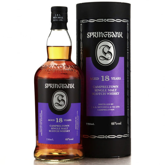 Springbank 18 Year Single Malt Scotch 750mL