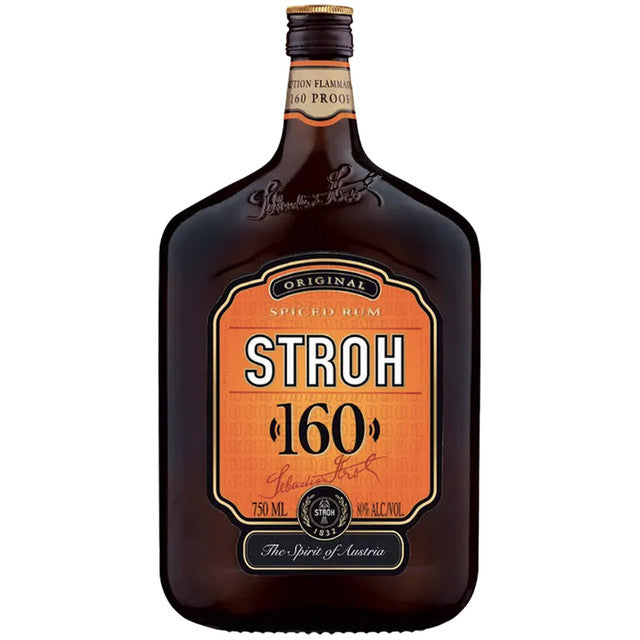 Stroh 160 Proof Spiced Rum 750mL