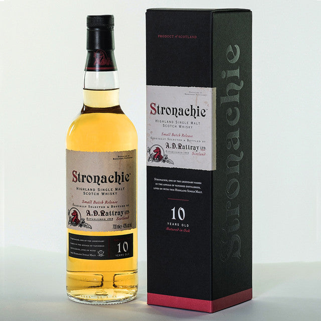 Stronachie 10 Year Old Highland Single Malt Scotch 750mL