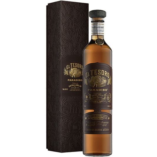 El Tesoro Paradiso 5 Year Extra Añejo Tequila 750mL