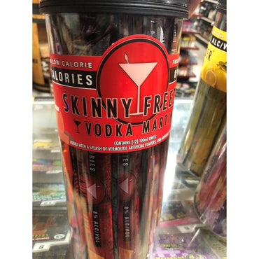 Vodka Martini Cosmopolitan Slim Chiller Skinny Freezer 12 Ct. Pack