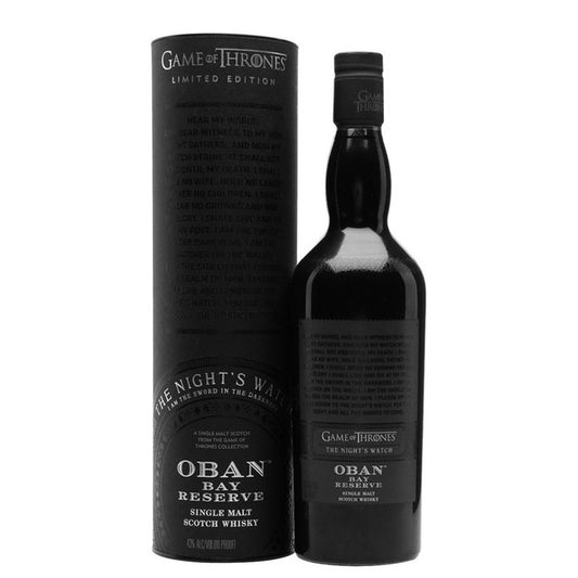 Game of Thrones Night's Watch - Oban Bay Reserve 750mL