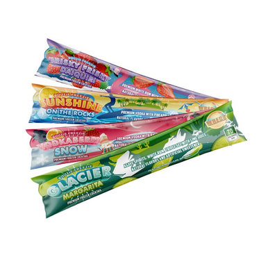 Wreck Beach Frozen Vodka Cocktail Variety 12 Mix Pack - 4 Flavors